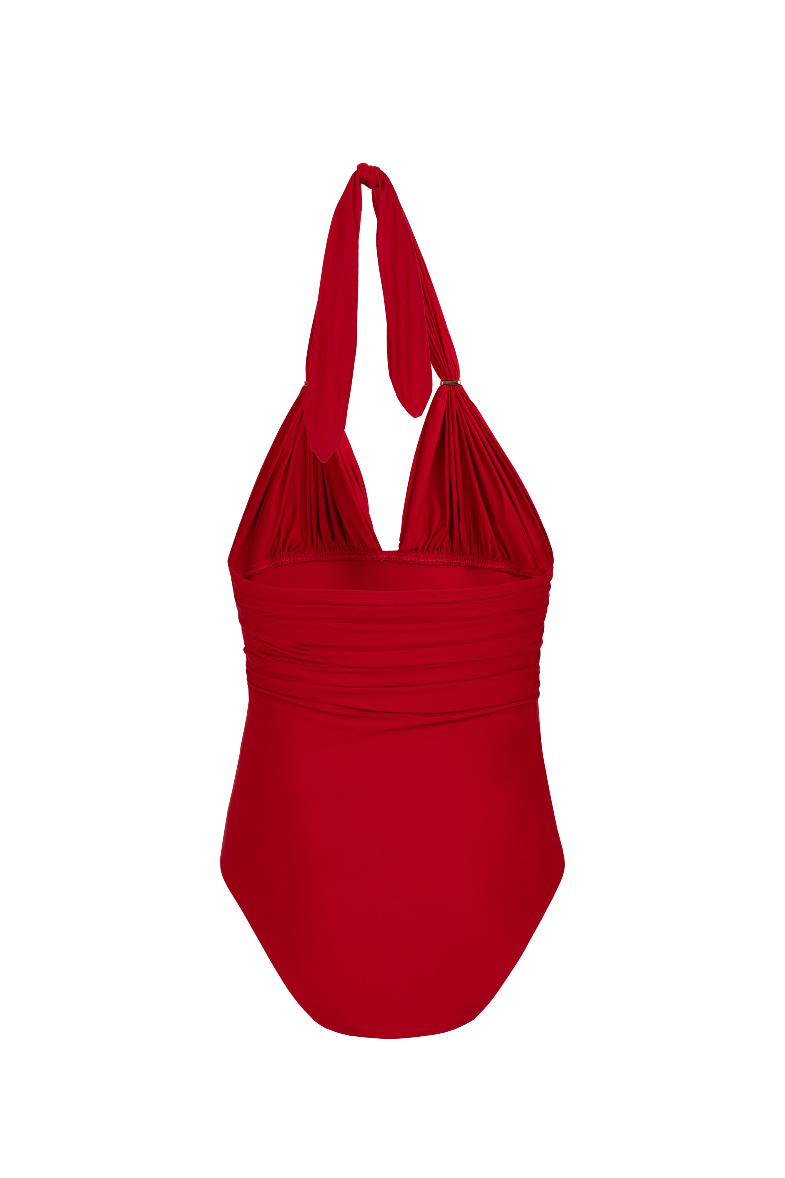 AJUSTABLE HALTER BODY PETAIL RED LENNY