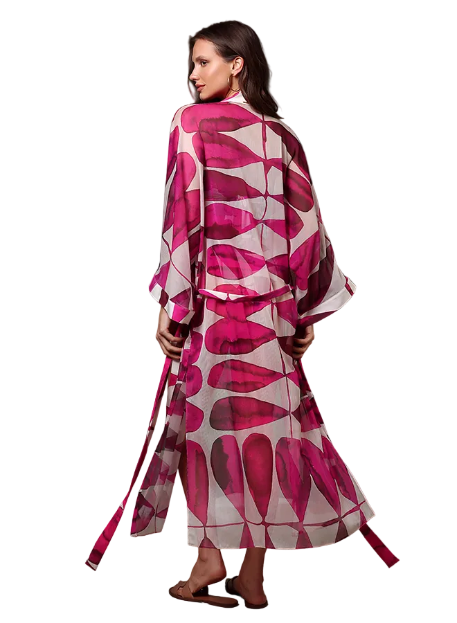 MIDI COLORFUL KAFTAN