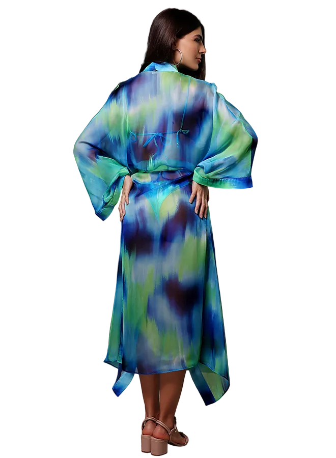 MIDI COLORFUL KAFTAN
