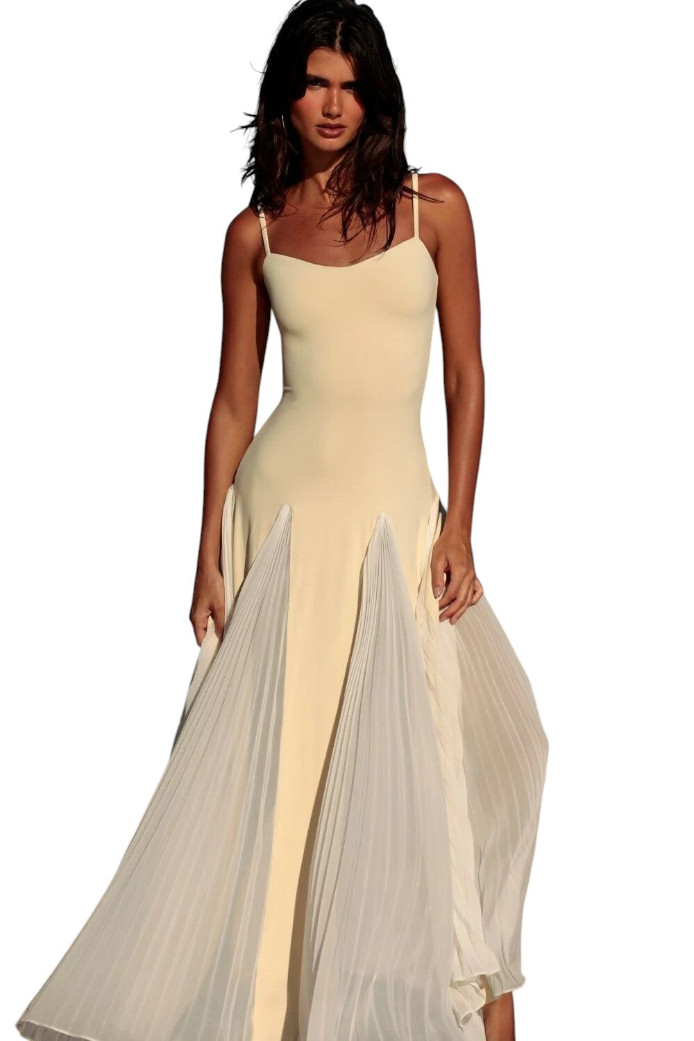 ATHENA CHAMPAGNE DRESS