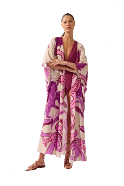 ALPINE FLOWER MAXI ROBE