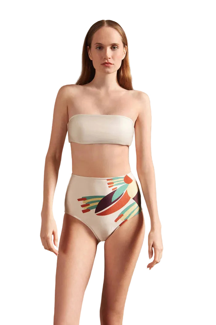 BANANA TREE HIGH-WAIST BIKINI