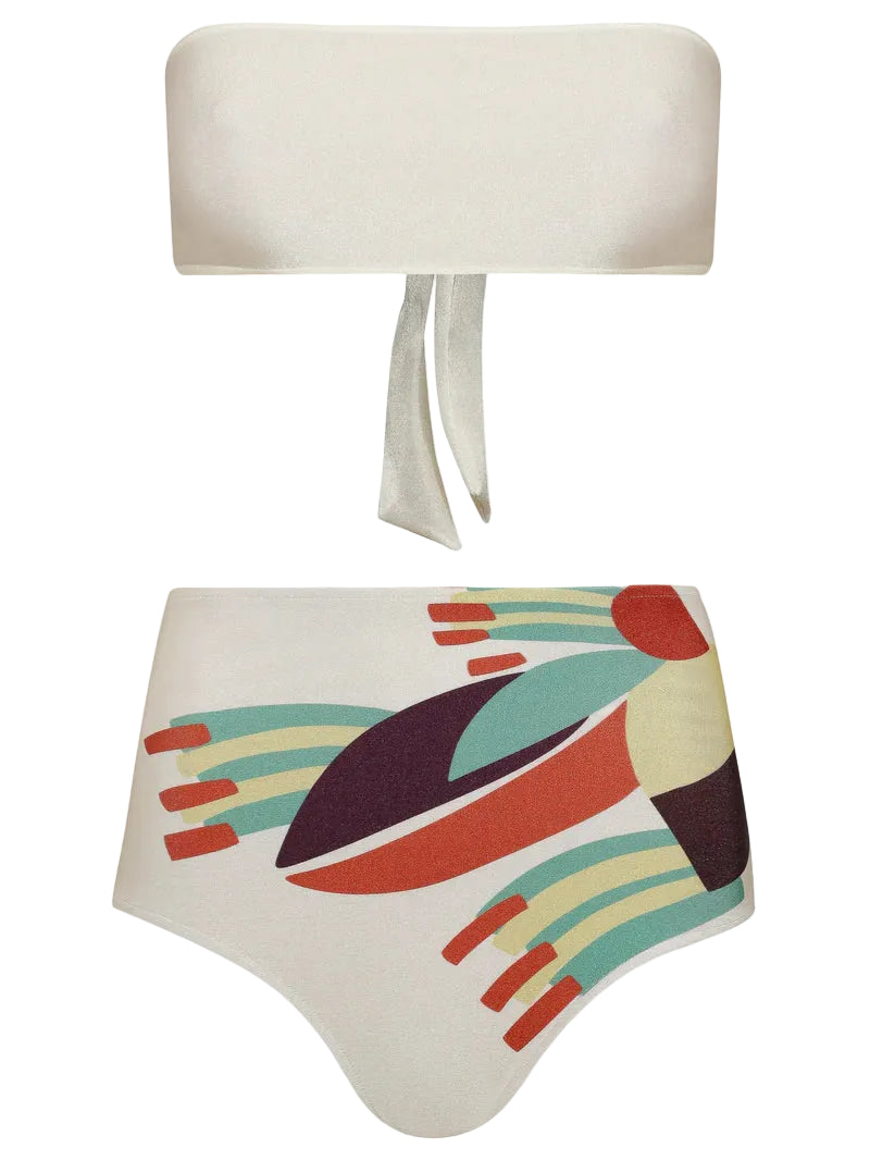 Bikini de Cintura Alta Bananeira