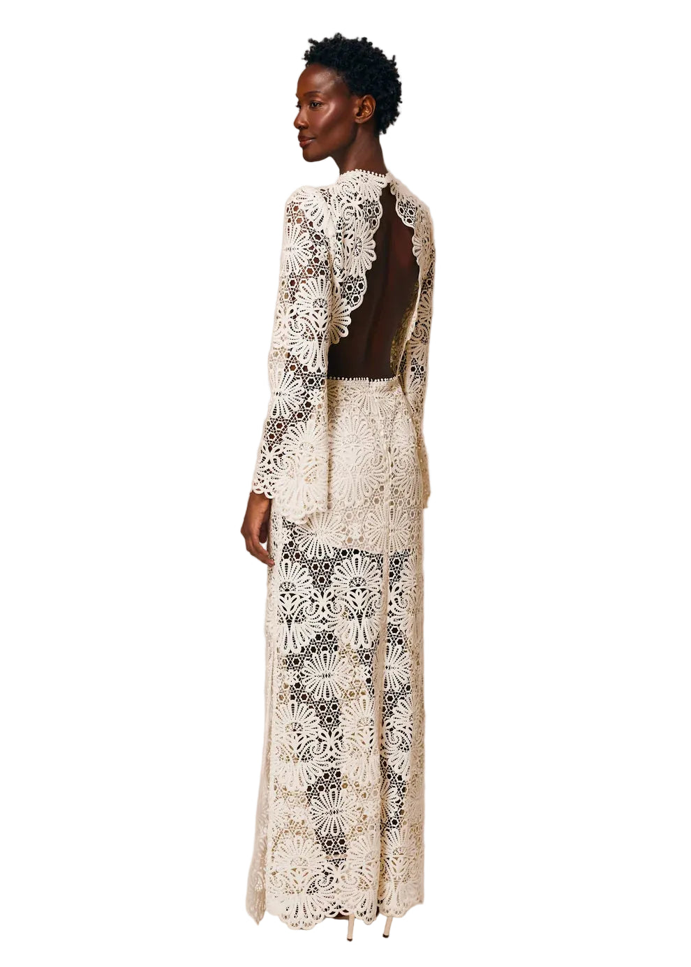 CERAMICA LONG-SLEEVED DRESS