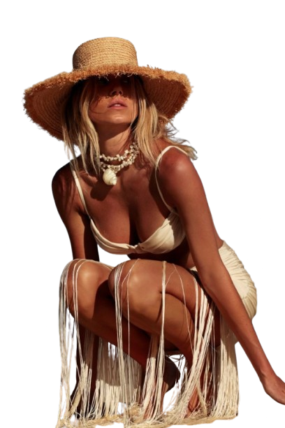 FRINGES CHAMPAGNE SKIRT