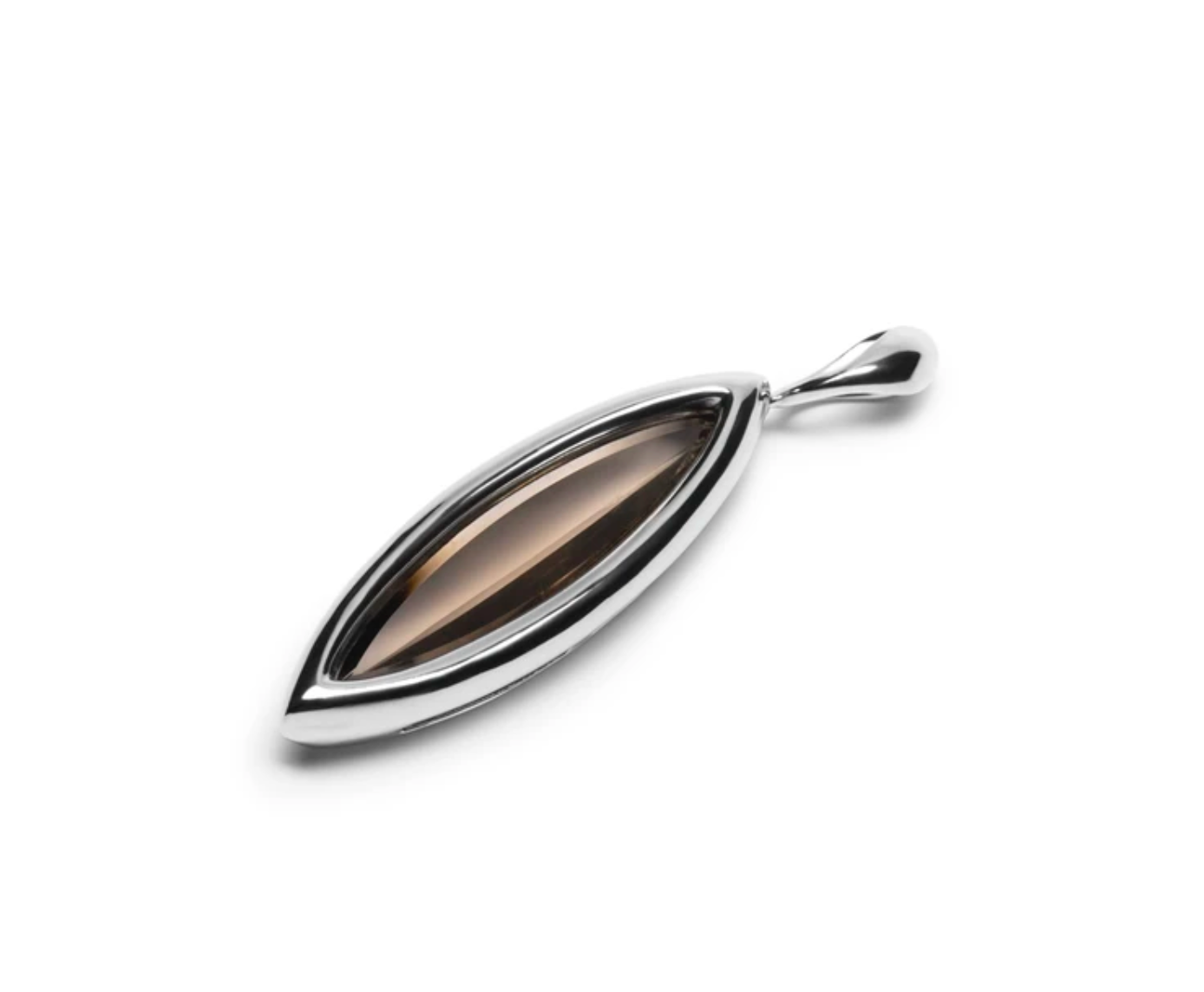 Framed Navette Pendant