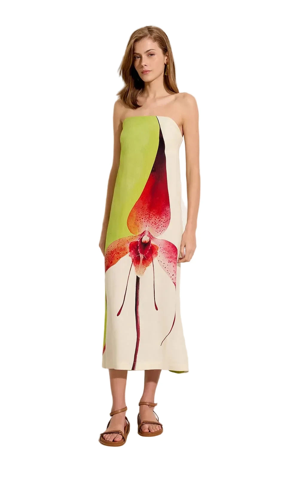 CALI REMOVABLE STRAPS DRESS