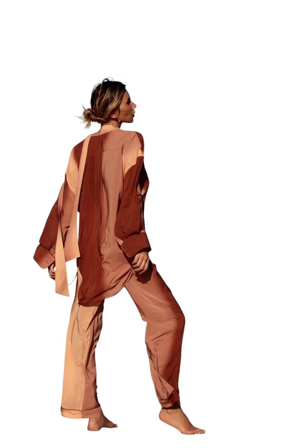 LEONA TERRACTOA SHIRT & PANTS SET