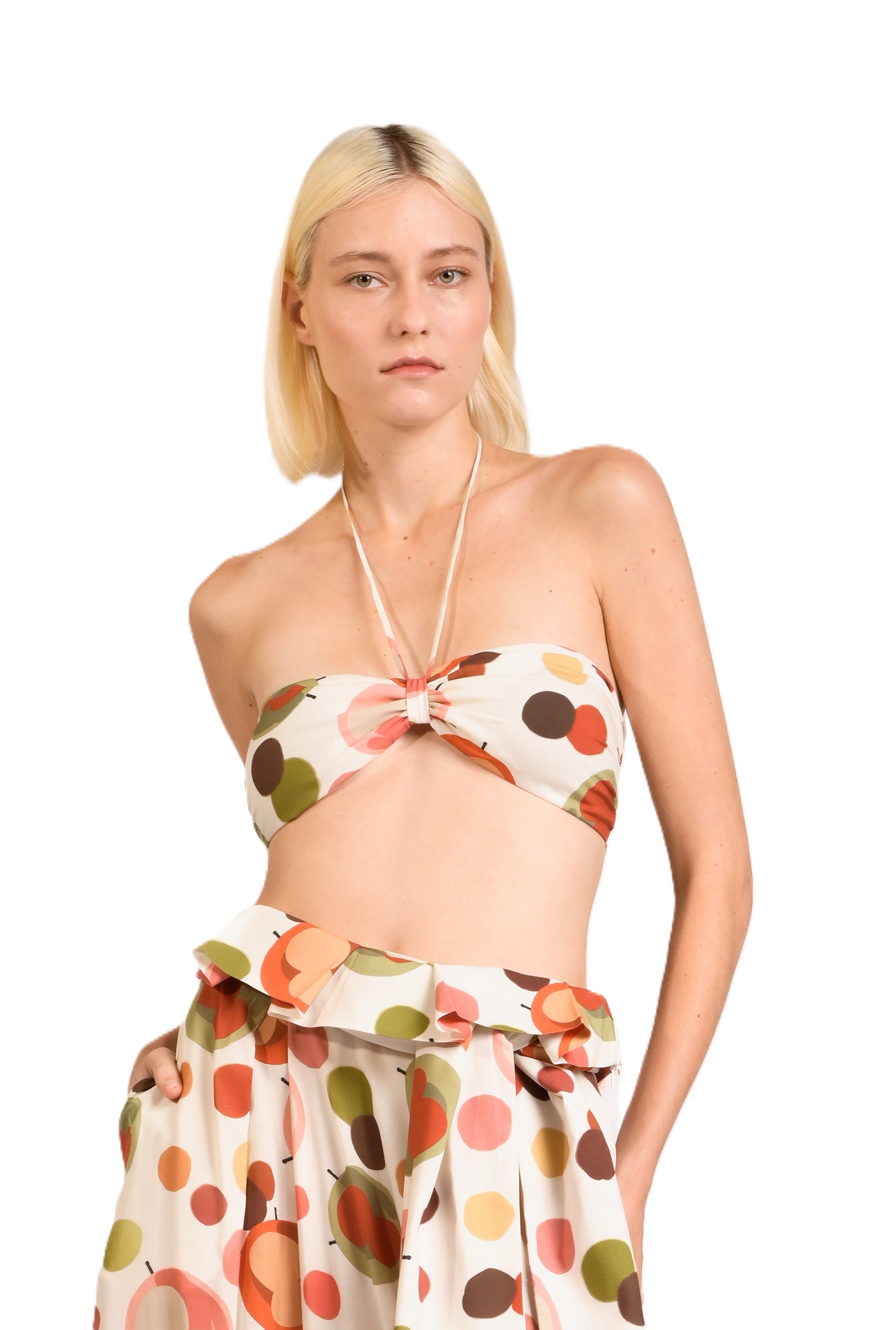 LINA BANDEAU TOP & MAXI SKIRT SET