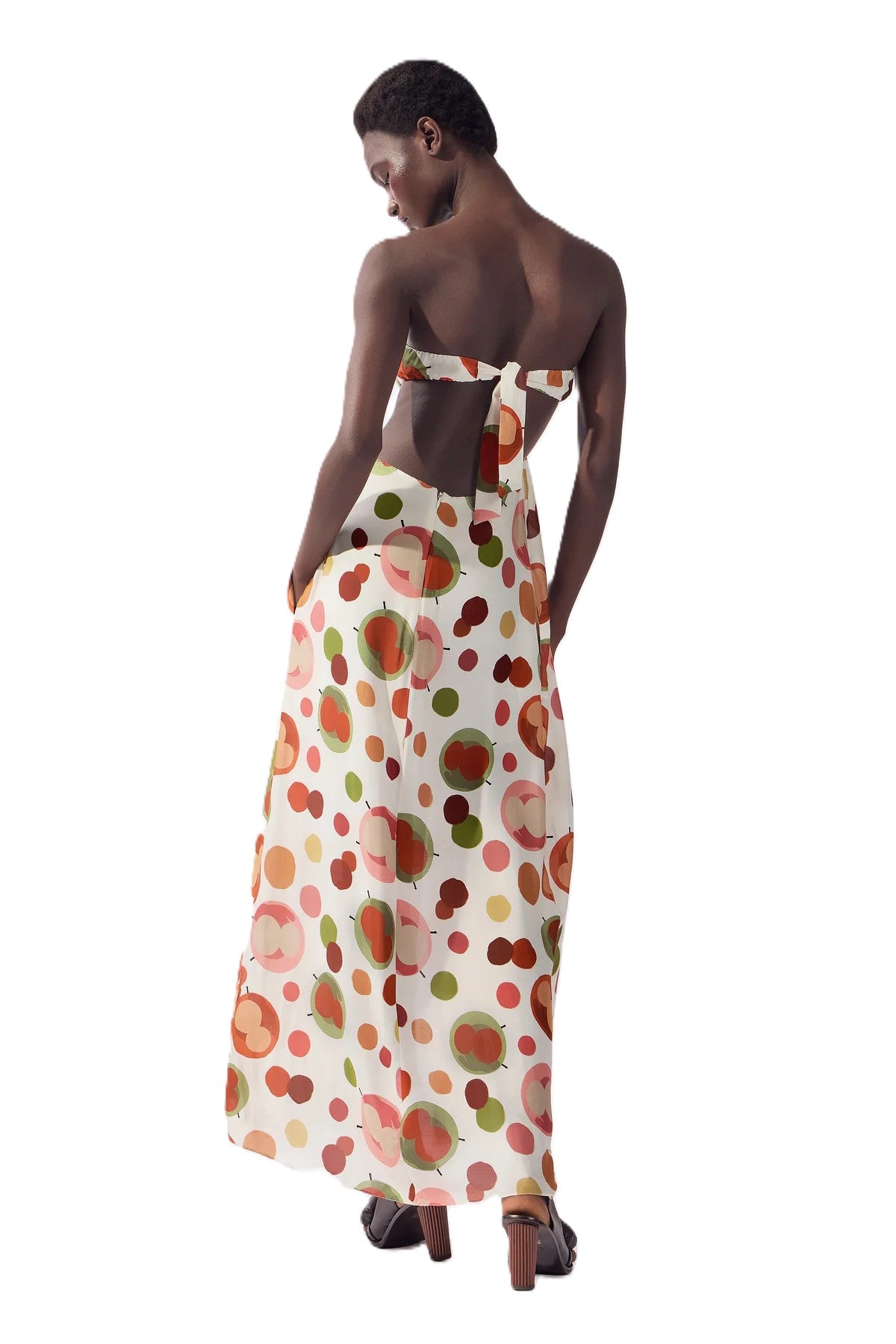 LINA OFF-THE-SHOULDER MAXI DRESS