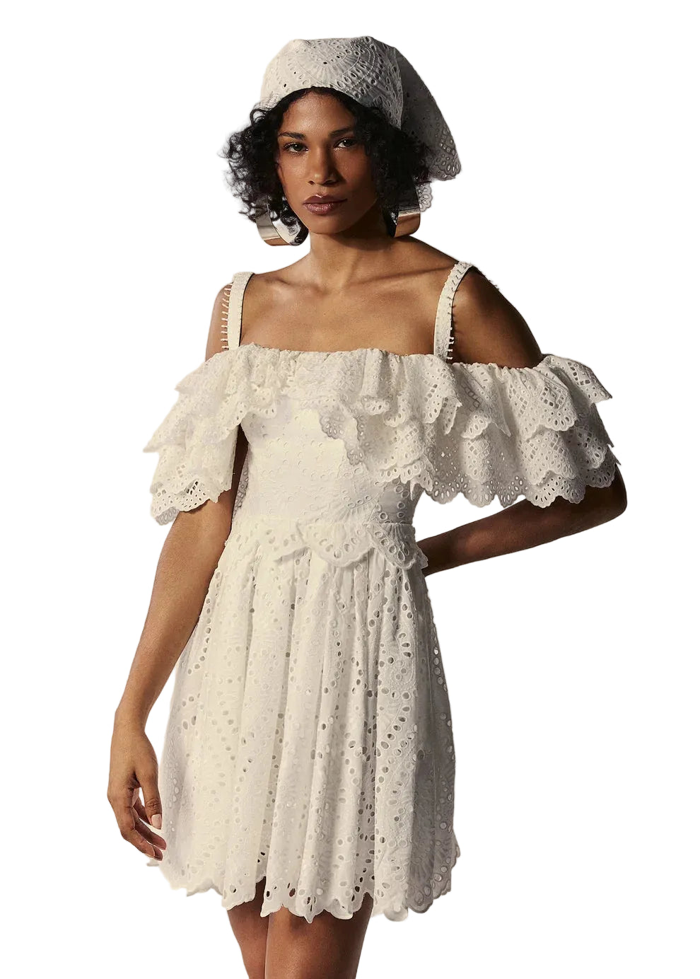 LUMINA OFF-SHOULDER SHORT DRESS