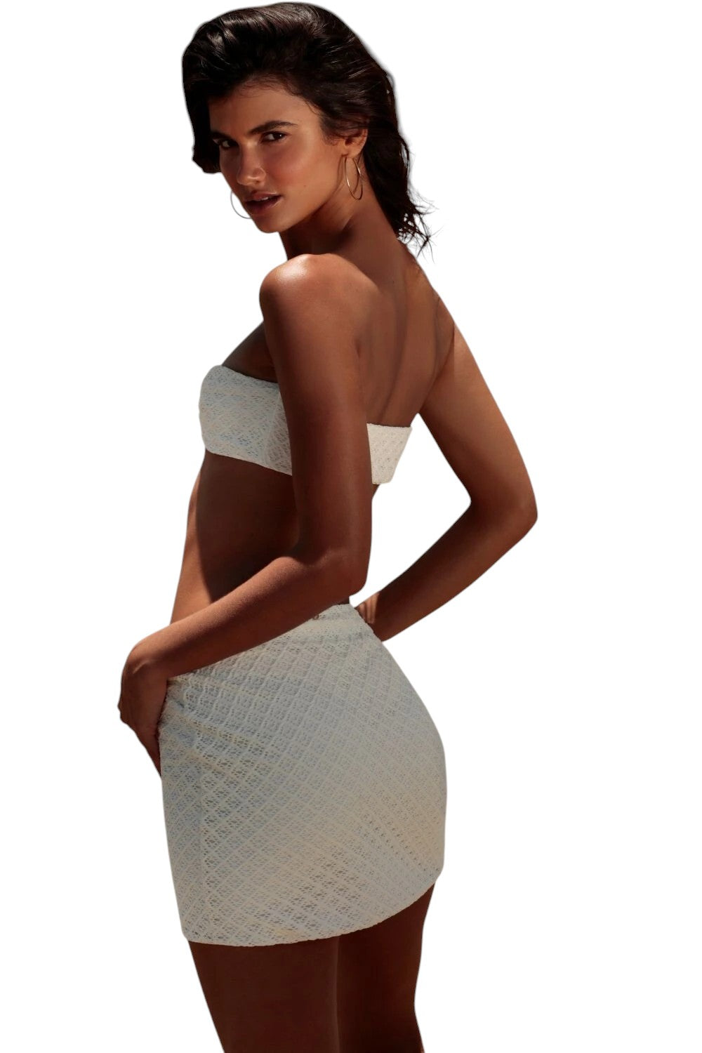 MILAGRES CROCHET SKIRT