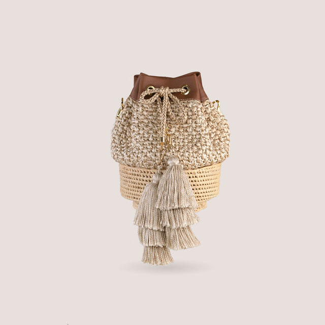 BOLSA PATUA AREIA CARAMELO