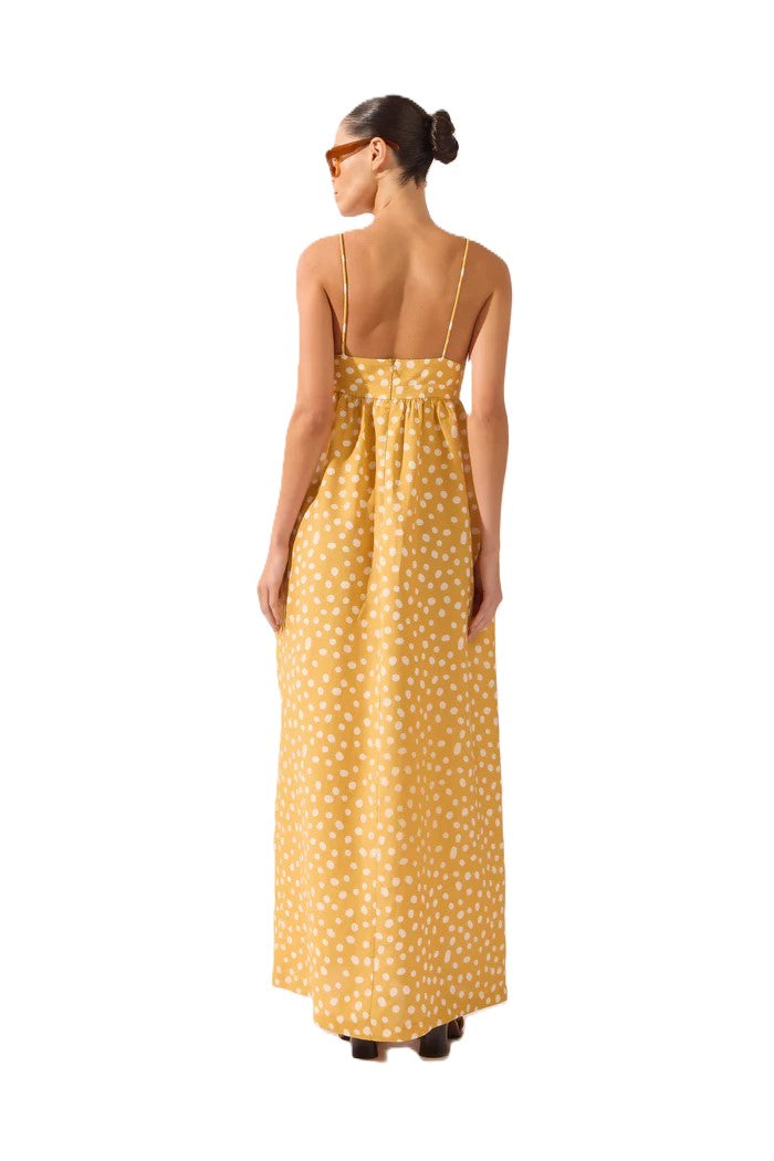 POLKA DOT MAXI DRESS