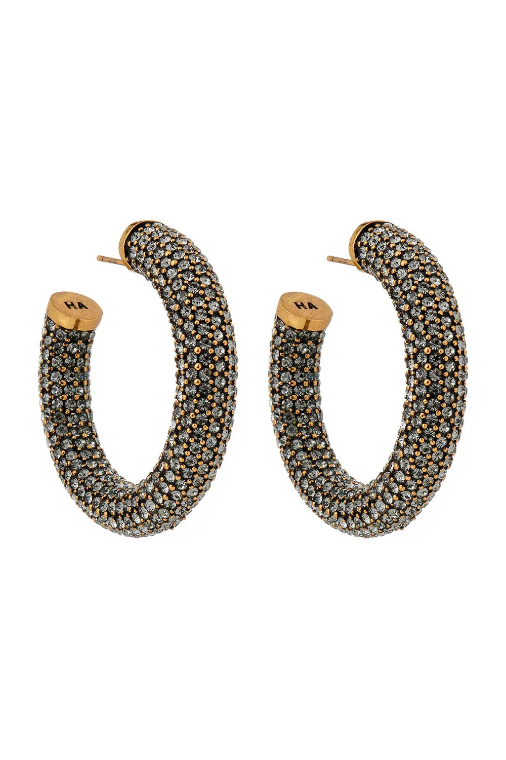 REUNION CLASSICS VINTAGE GOLD HOOP EARRINGS