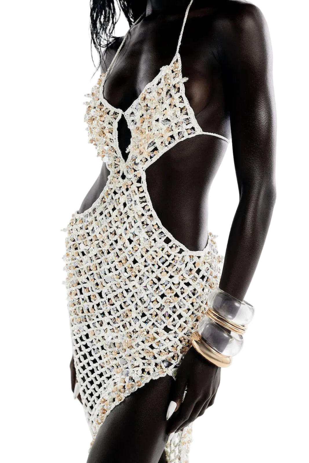 SANCTUARY CROCHET DRESS
