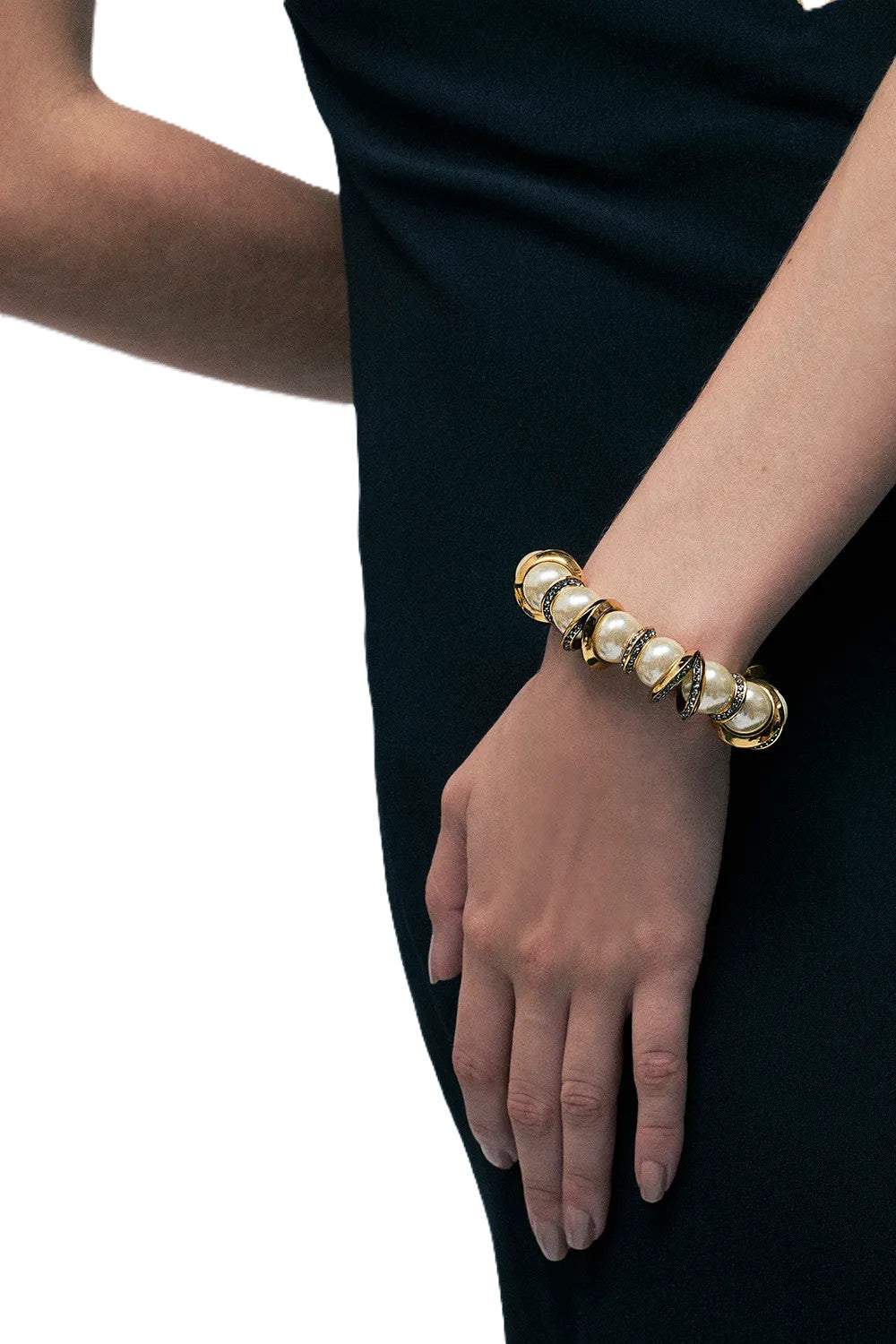 SIRIUS VINTAGE GOLD PEARL BRACELET