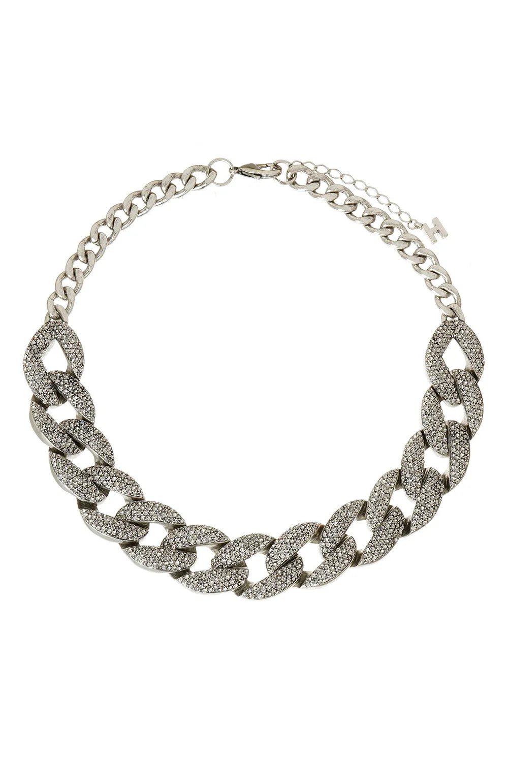 STRASS CLASSICS VINTAGE SILVER GRUME NECKLACE