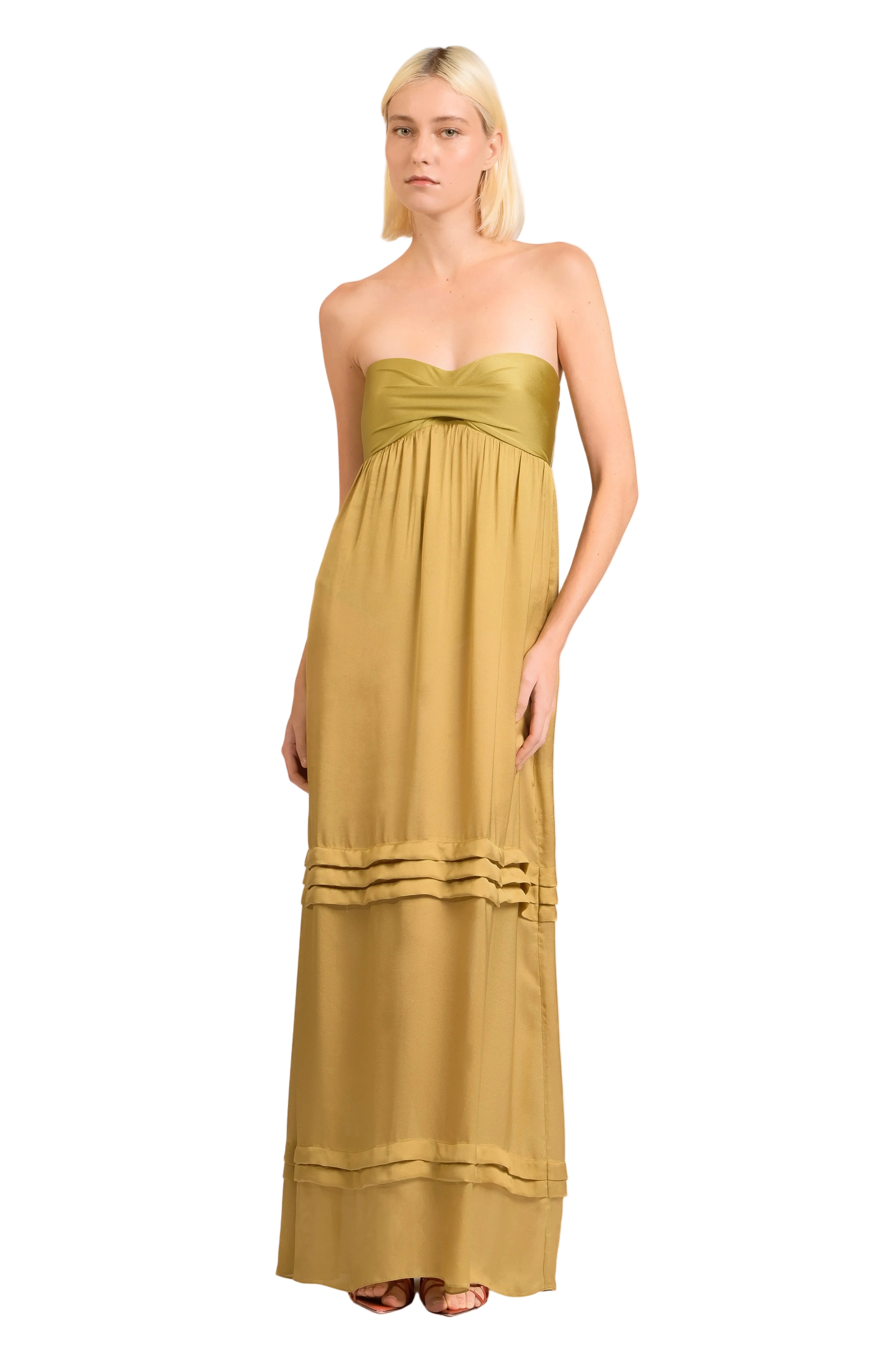 STRAPLESS BEACH DRESS