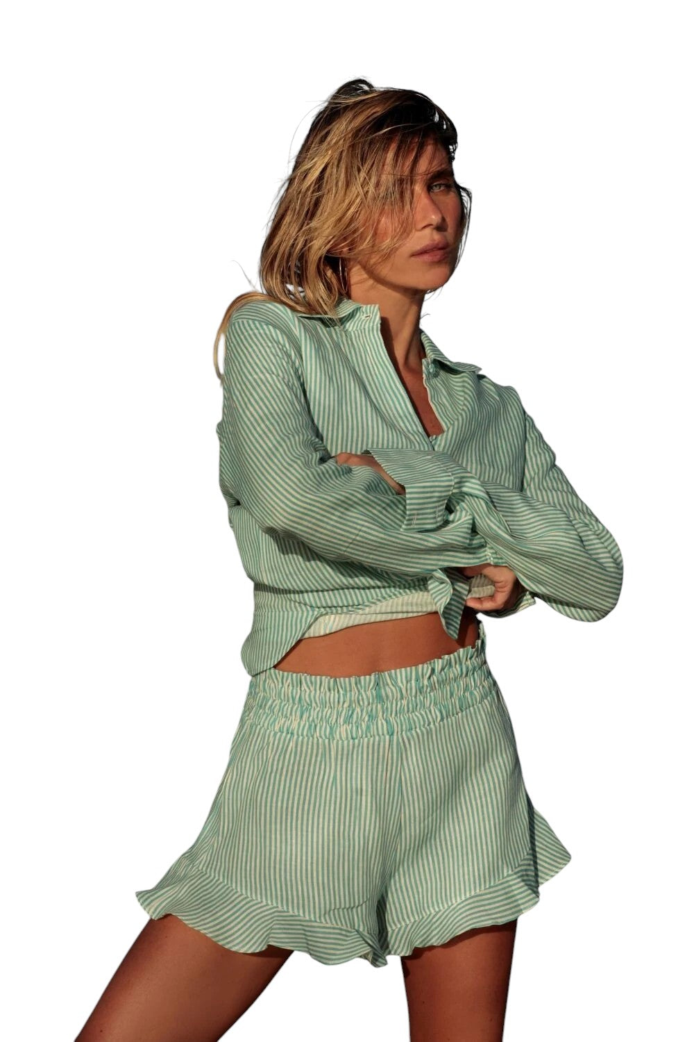 TOP AMALFI LIBERTY & SHORTS SET