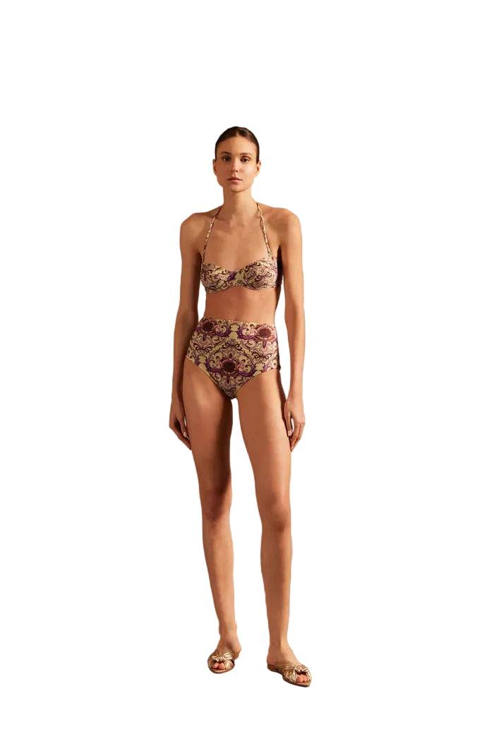 VINTAGE CITRONELLE HIGH-WAIST BIKINI
