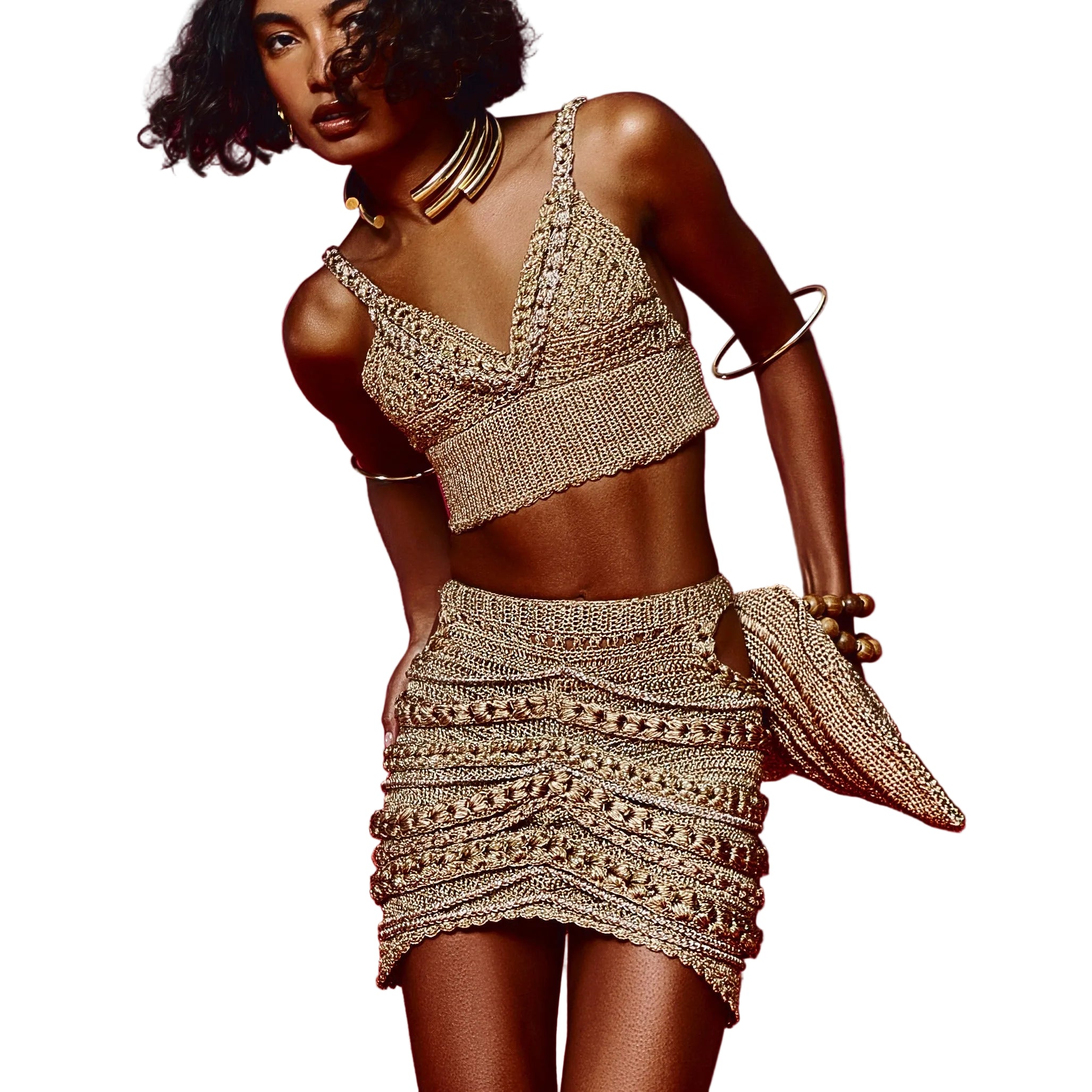 Gold Bronze Egipto Top