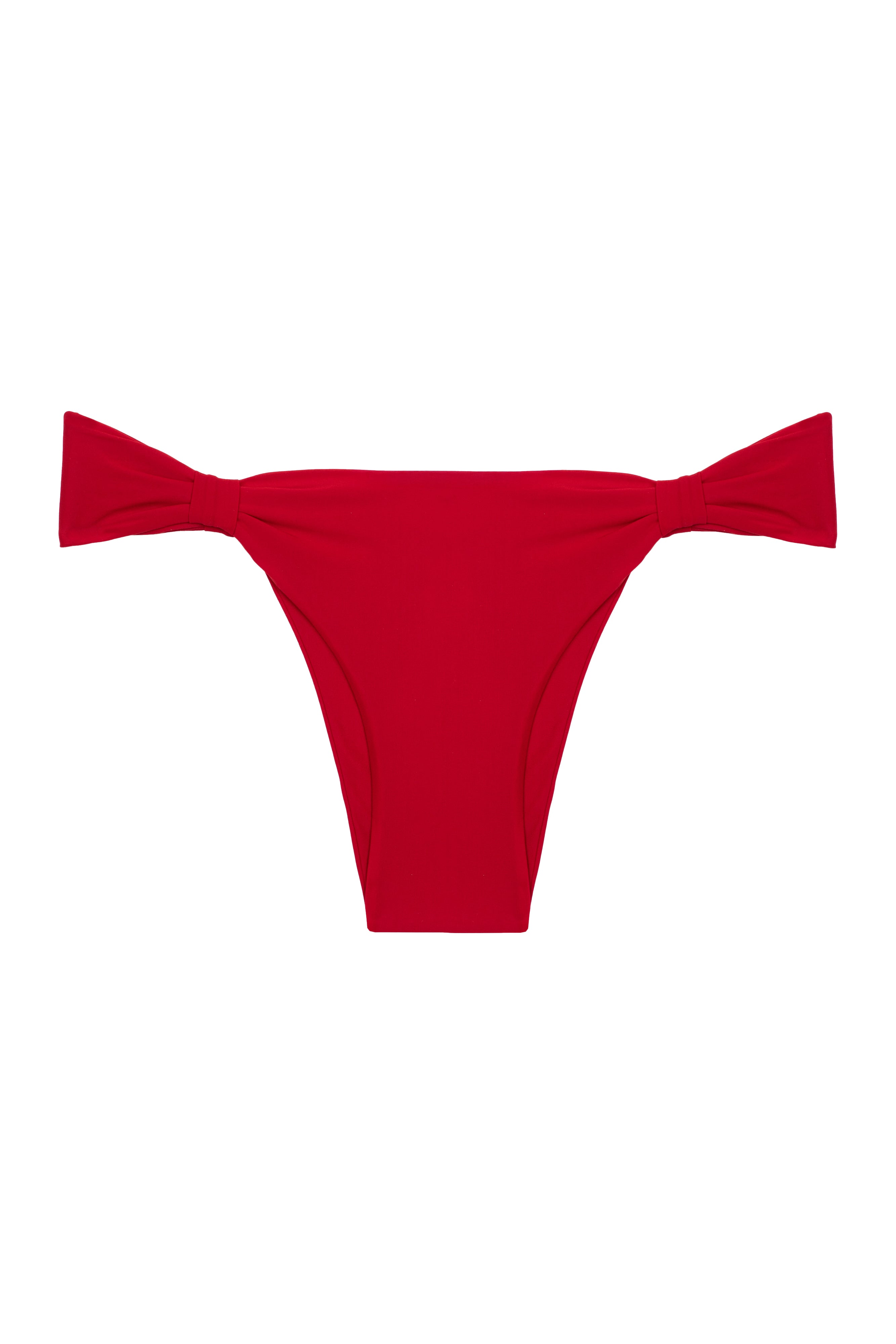 ADJUSTABLE BIKINI BOTTOM PETAIL RED LENNY