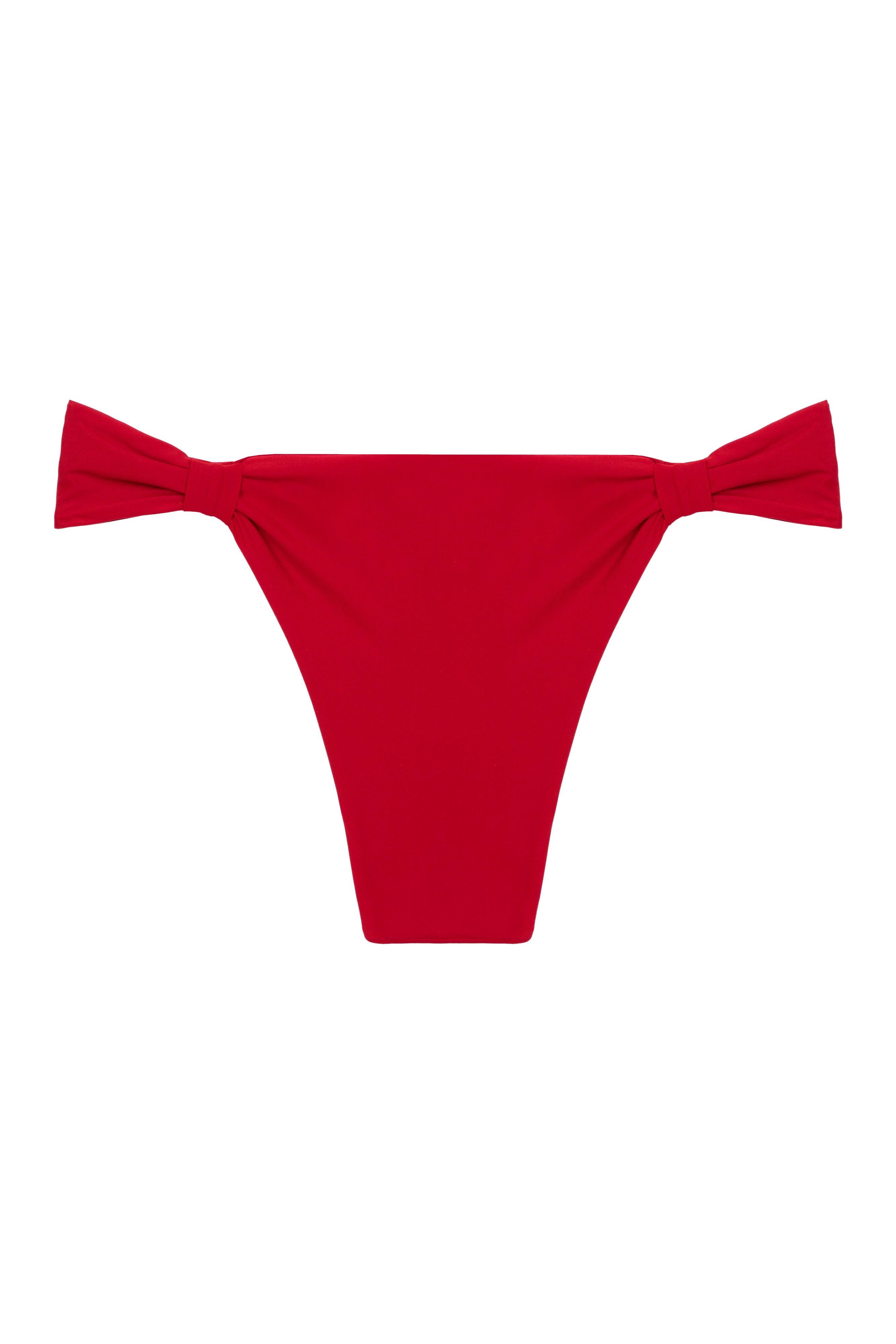 ADJUSTABLE BIKINI BOTTOM PETAIL RED LENNY