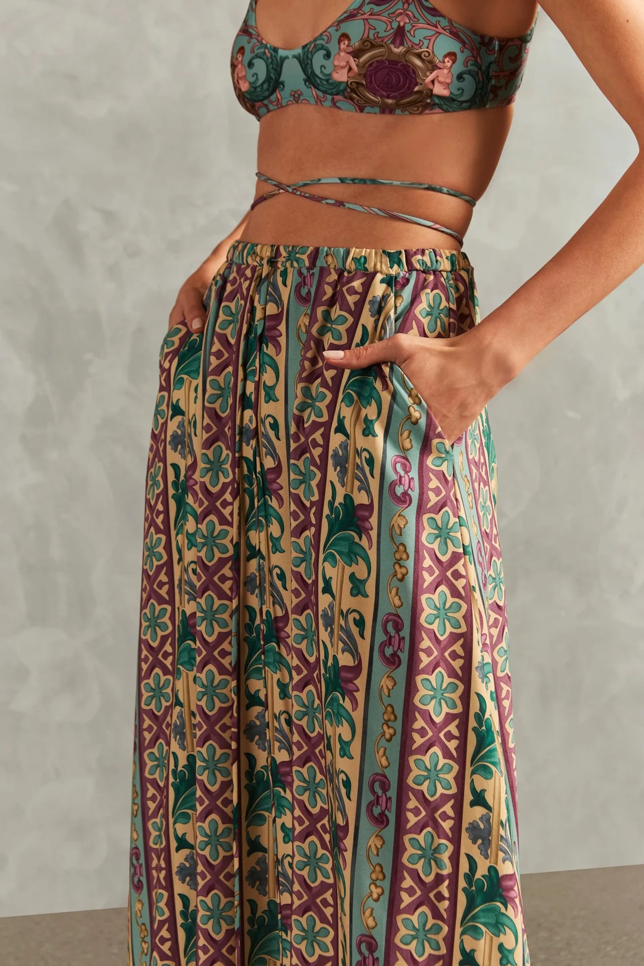 FALDA VINTAGE CITRONELA