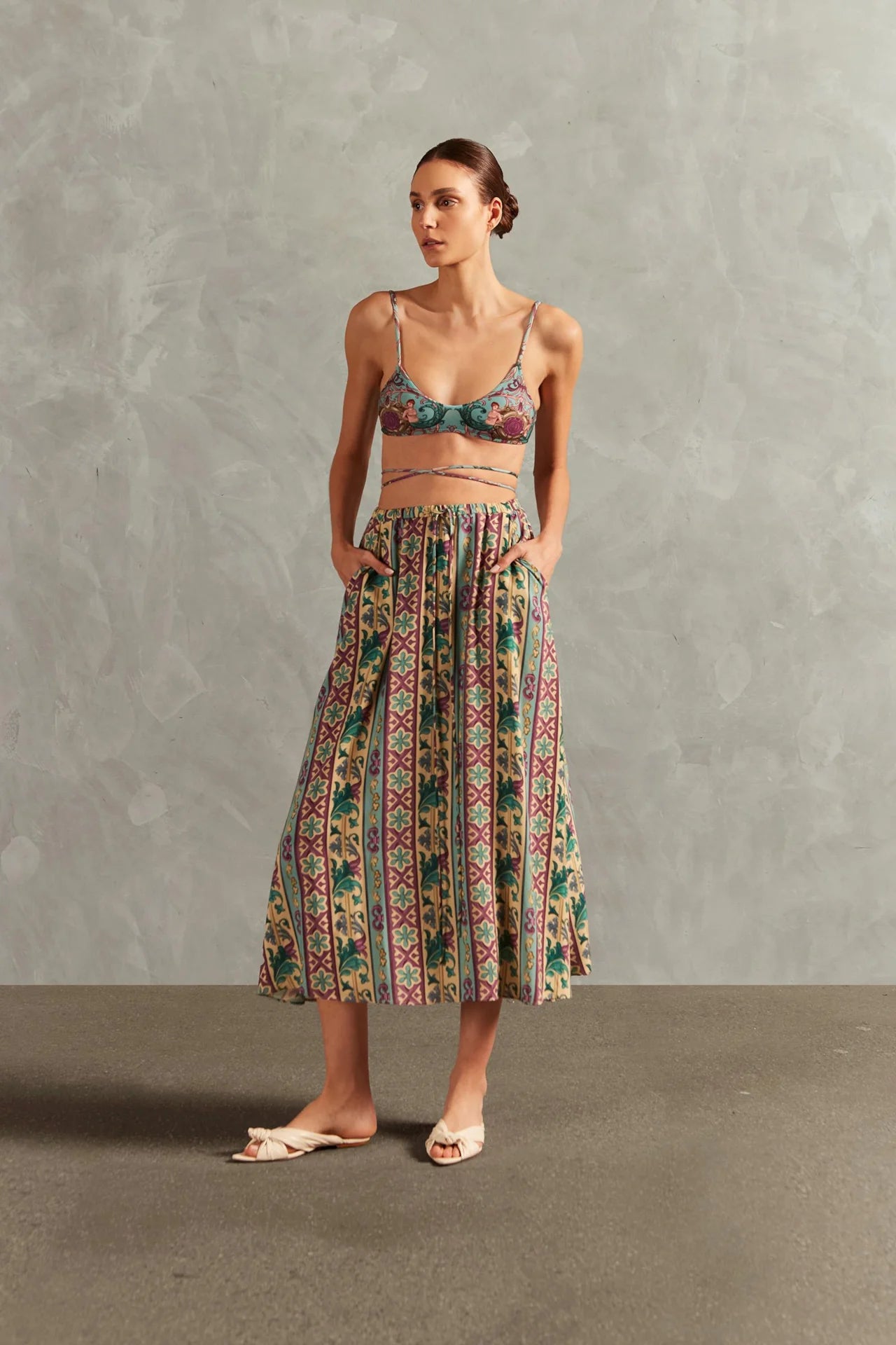 FALDA VINTAGE CITRONELA