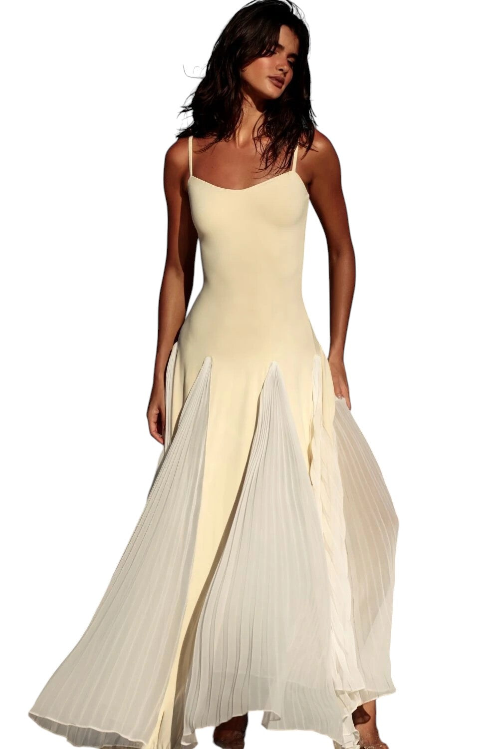 ATHENA CHAMPAGNE DRESS