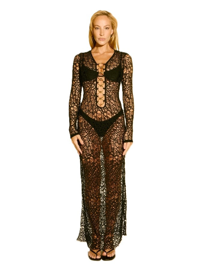 ALEXIA RINGS BLACK DRESS