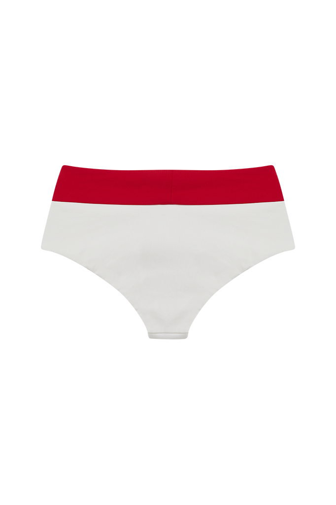 Biquini Surf blanco y rojo (Le Shay)