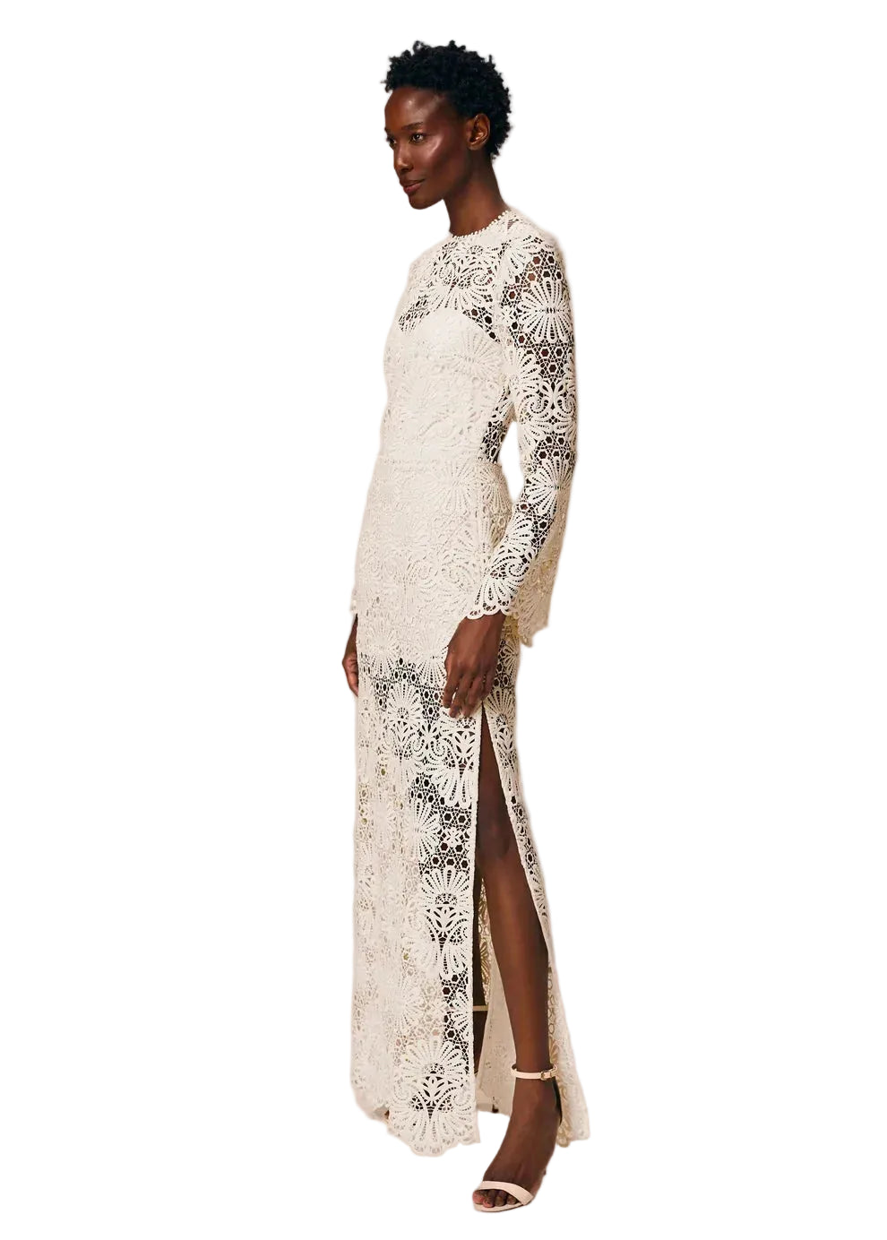 CERAMICA LONG-SLEEVED DRESS