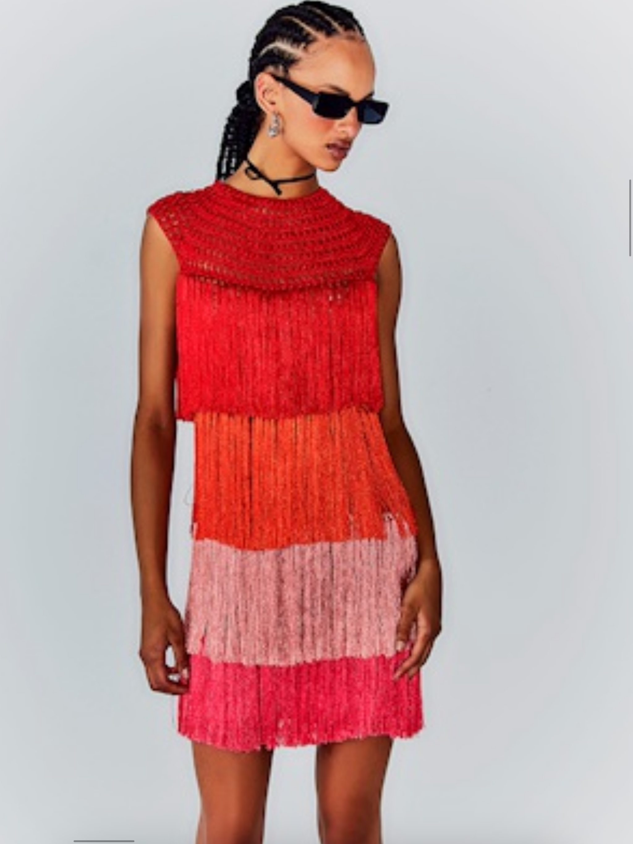 VESTIDO TRANCOSO ROJO