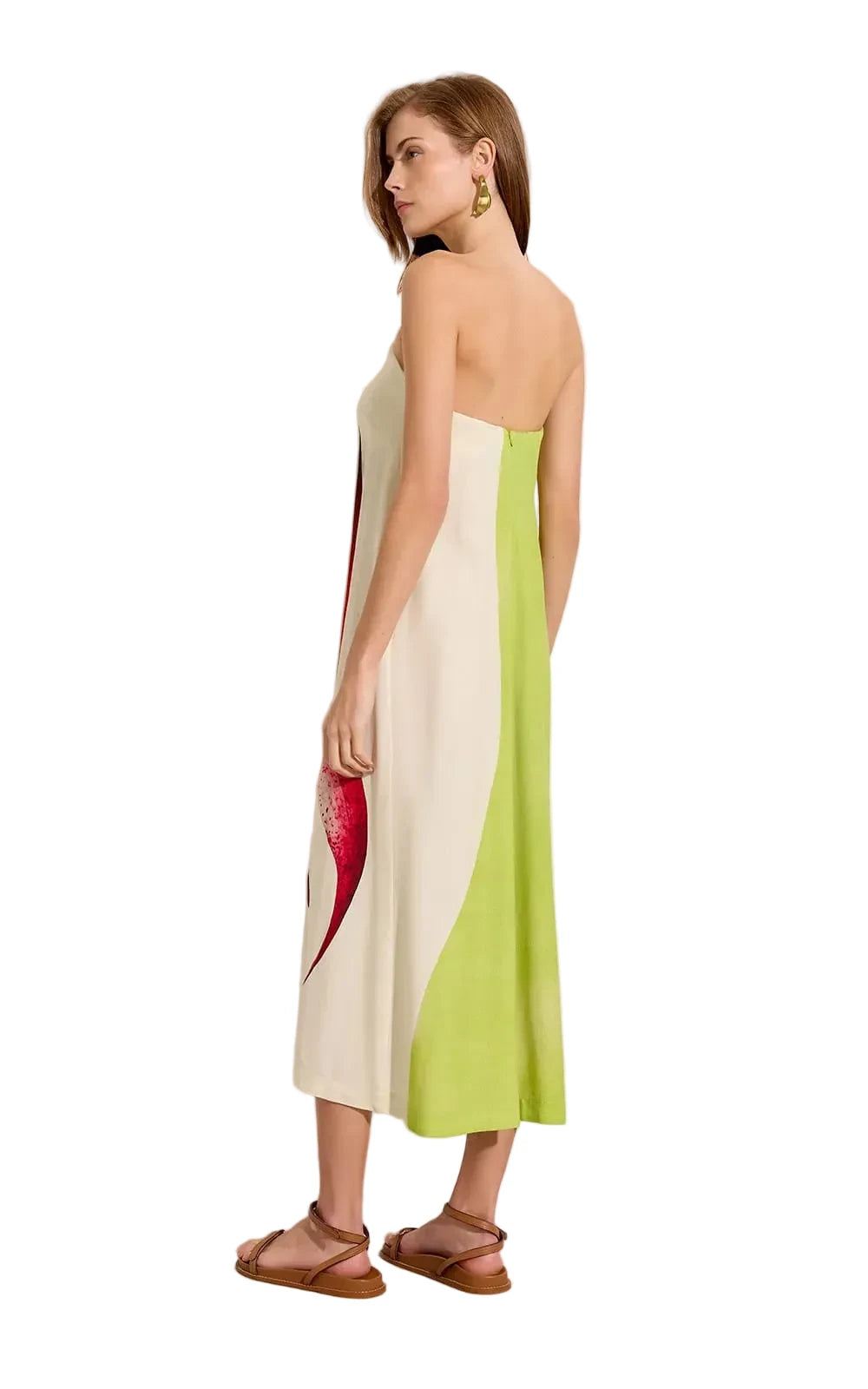 CALI REMOVABLE STRAPS DRESS