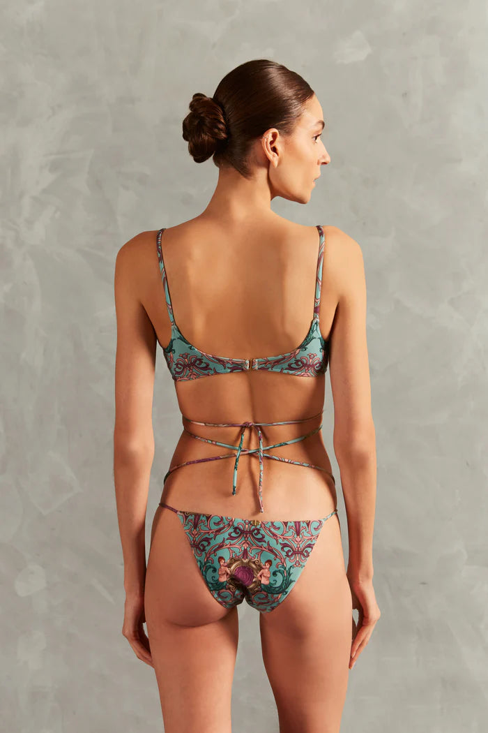 LE SIRENUSE WRAPAROUND TIES BIKINI