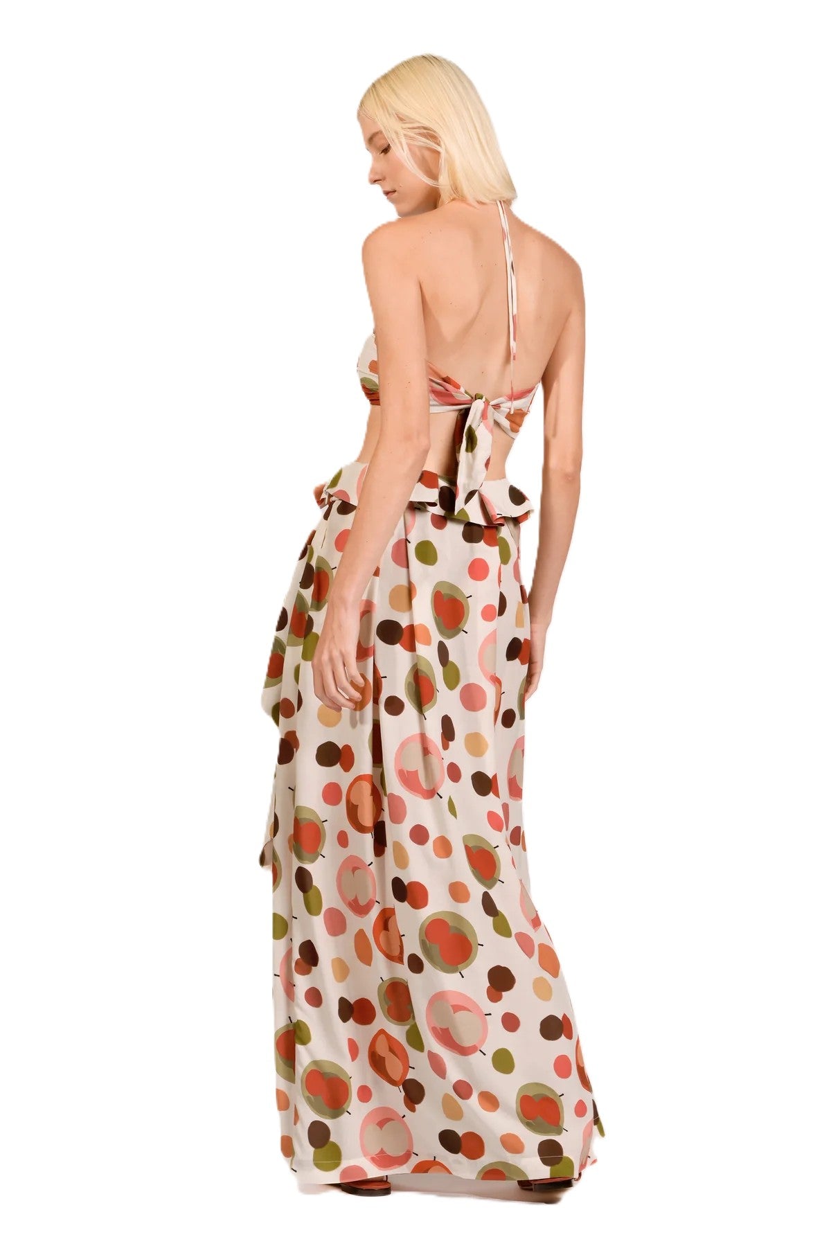 LINA BANDEAU TOP & MAXI SKIRT SET