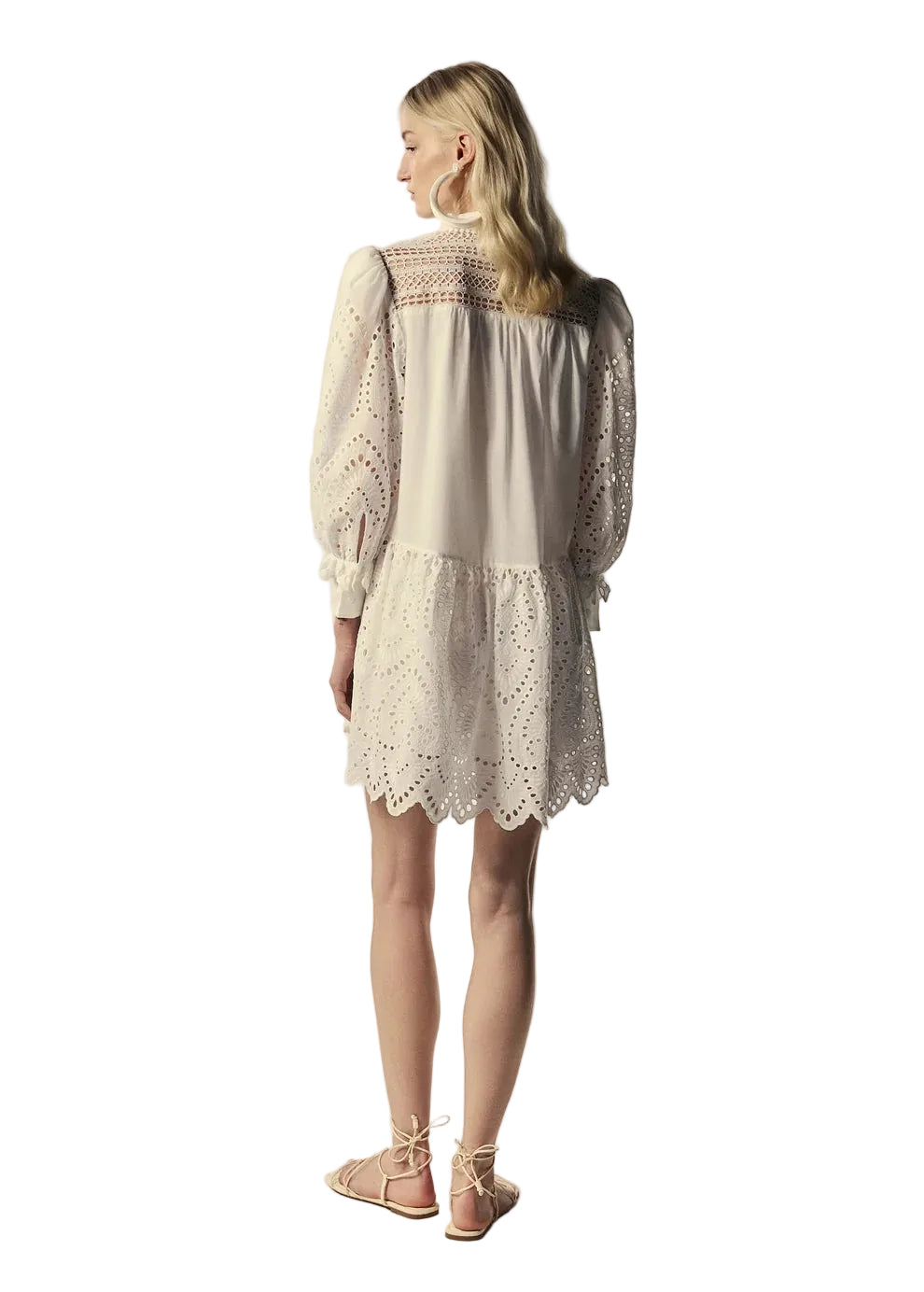 LUMINA LONG-SLEEVED SHIRT DRESS