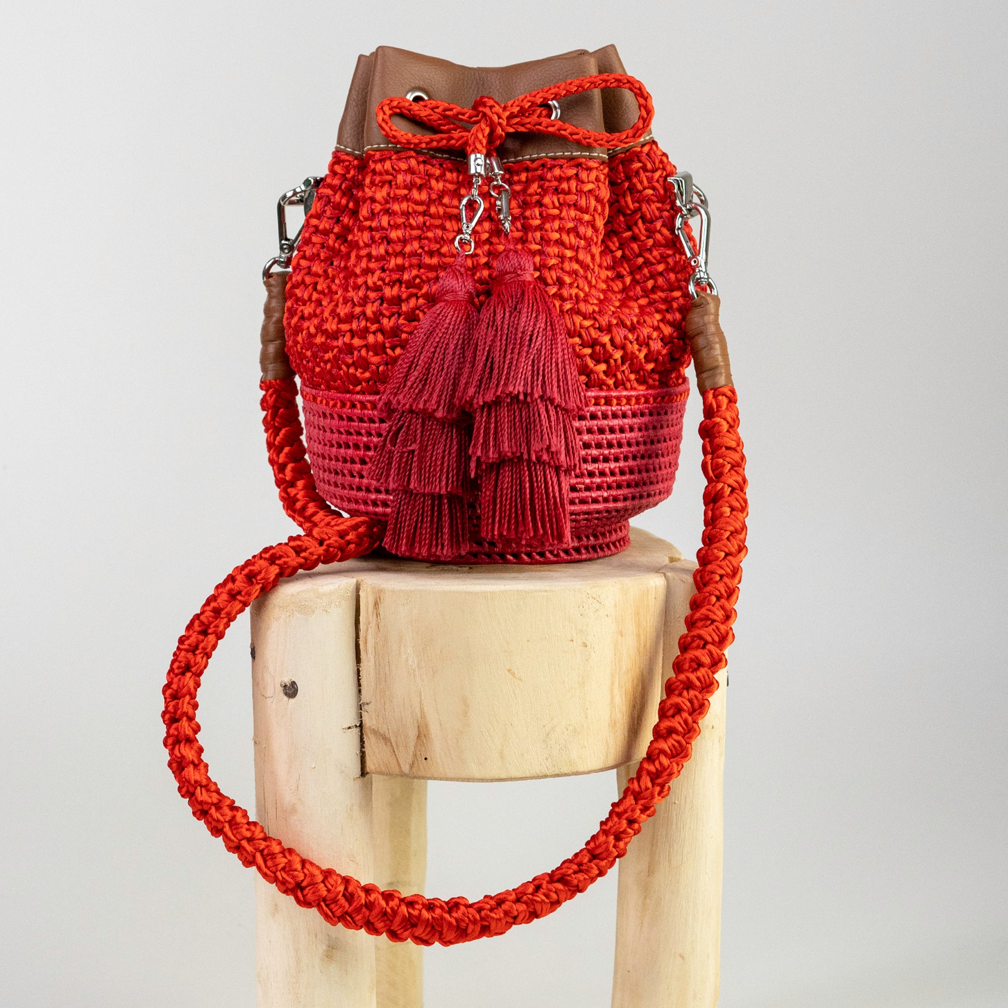 BOLSA PATUA CARMIM