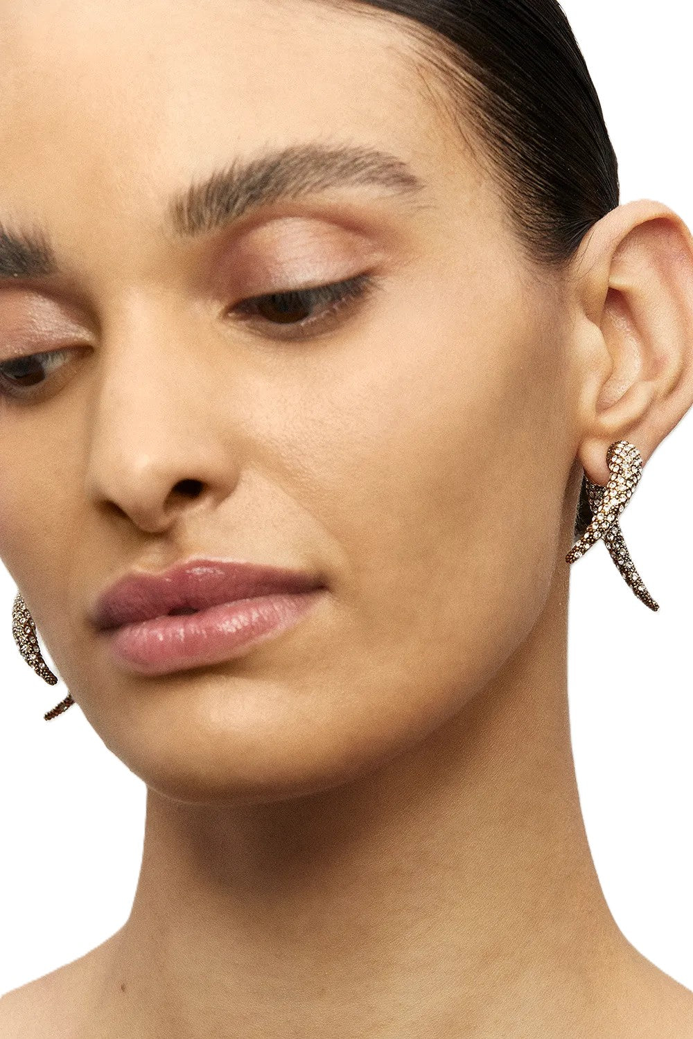 SAFARI CLASSICS VINTAGE SILVER MIDI EARRINGS