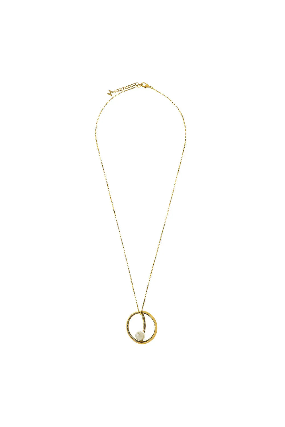 SIRIUS VINTAGE GOLD PEARL NECKLACE