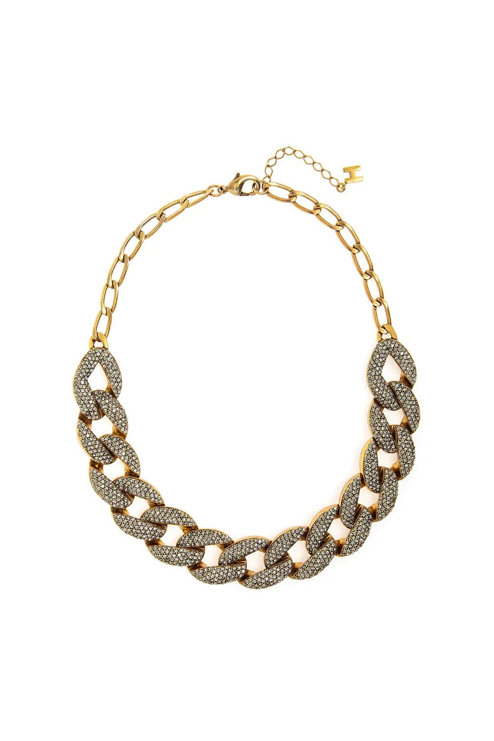 STRASS CLASSICS VINTAGE GOLD GRUME NECKLACE