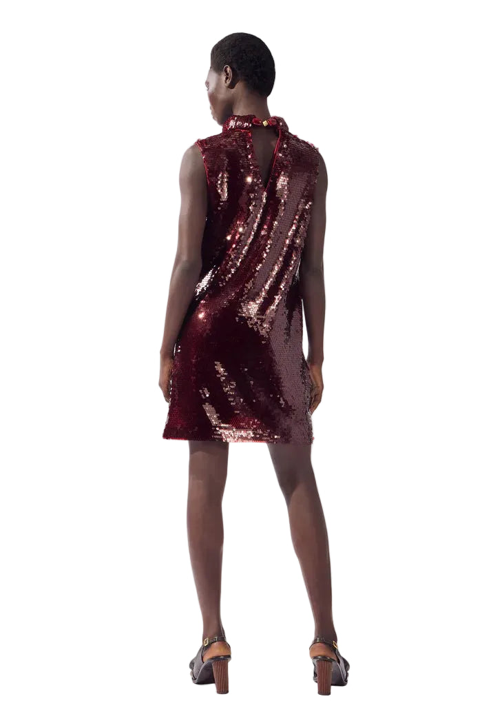 SEQUIN MINI DRESS