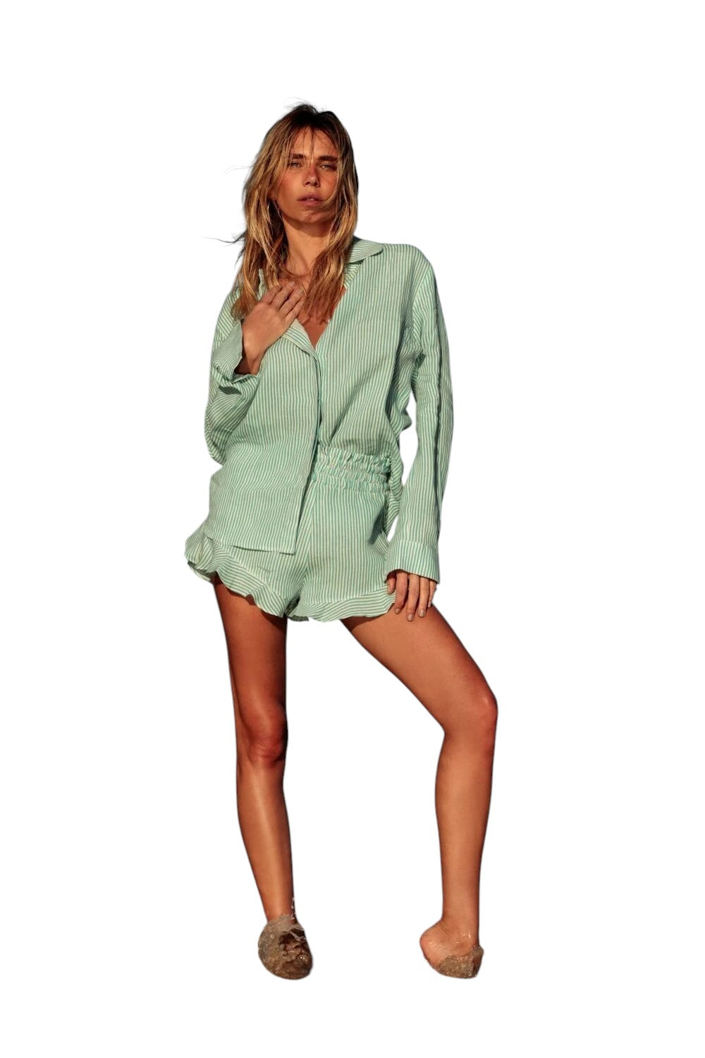 TOP AMALFI LIBERTY & SHORTS SET