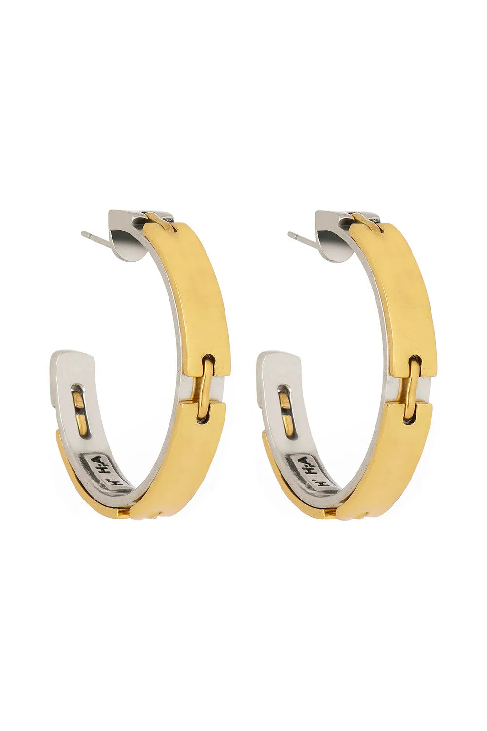 VINTAGE GOLD HOOP EARRINGS IN COLLABORATION WITH HERCHCOVITCH