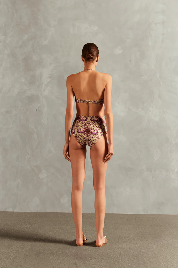 VINTAGE CITRONELLE HIGH-WAISTED BIKINI