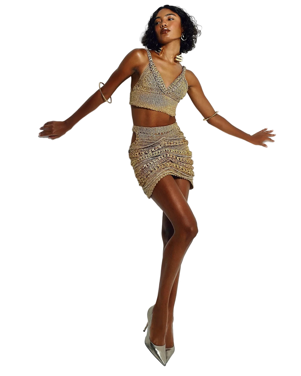EGYPT TOP & SKIRT SET