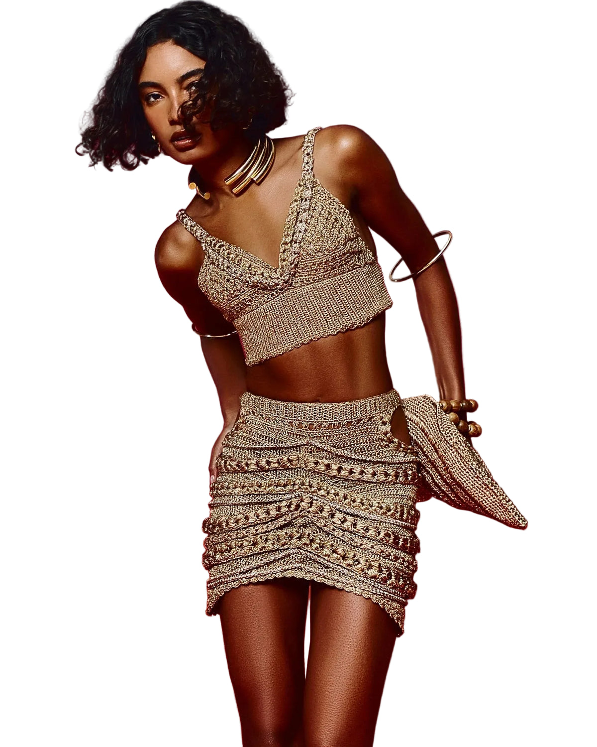 EGYPT TOP & SKIRT SET