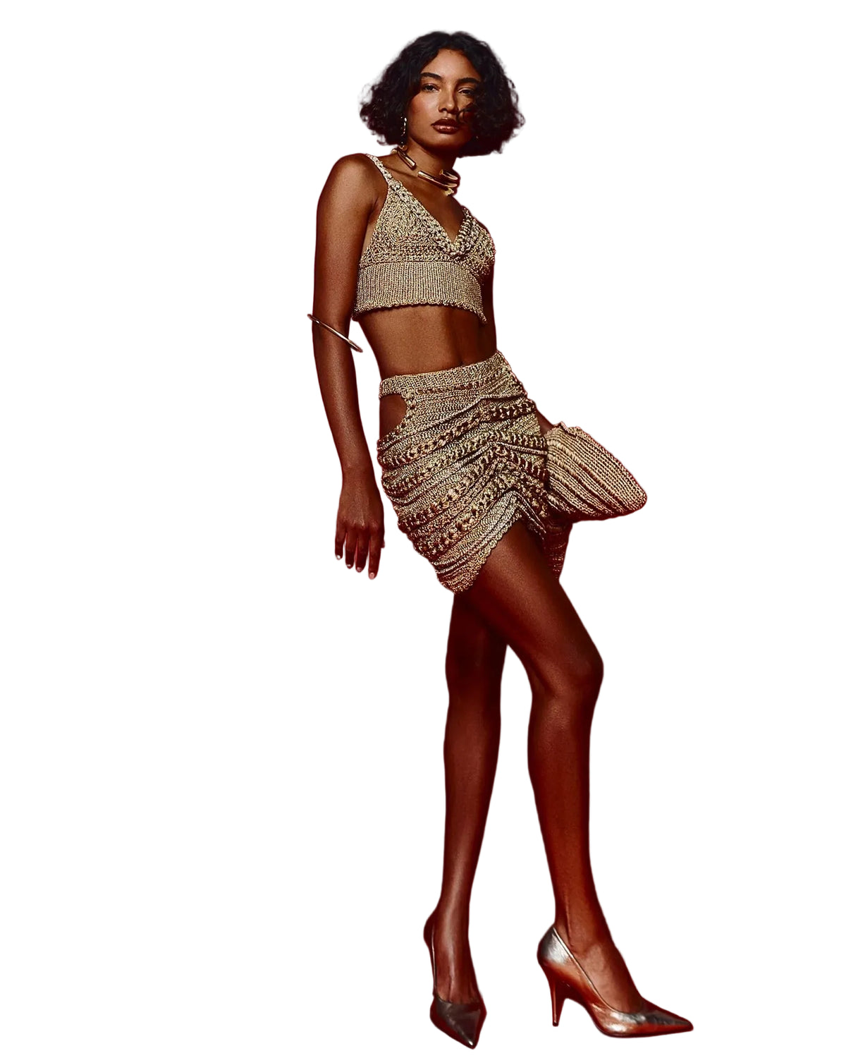 EGYPT TOP & SKIRT SET